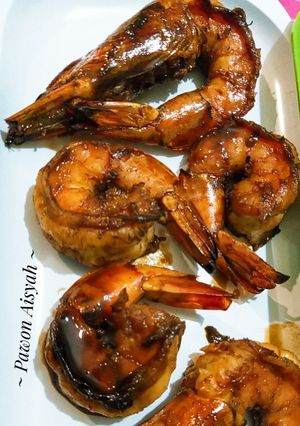 Foto resep Udang bakar teflon so simple