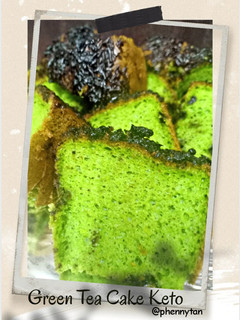 Foto resep Chiffon Green Tea #Keto