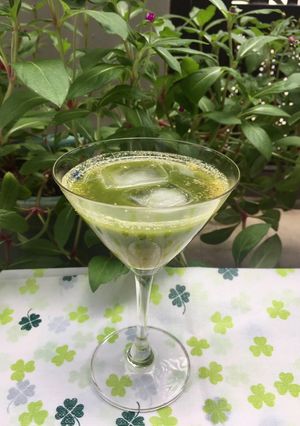 Hình của món Rau má- đậu xanh- đậu phộng.
