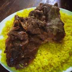 💯 رز مع اللحم ولا أروع 💯 :-レシピのメイン写真