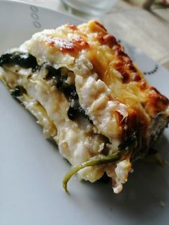 Una foto de Lasaña de verduras