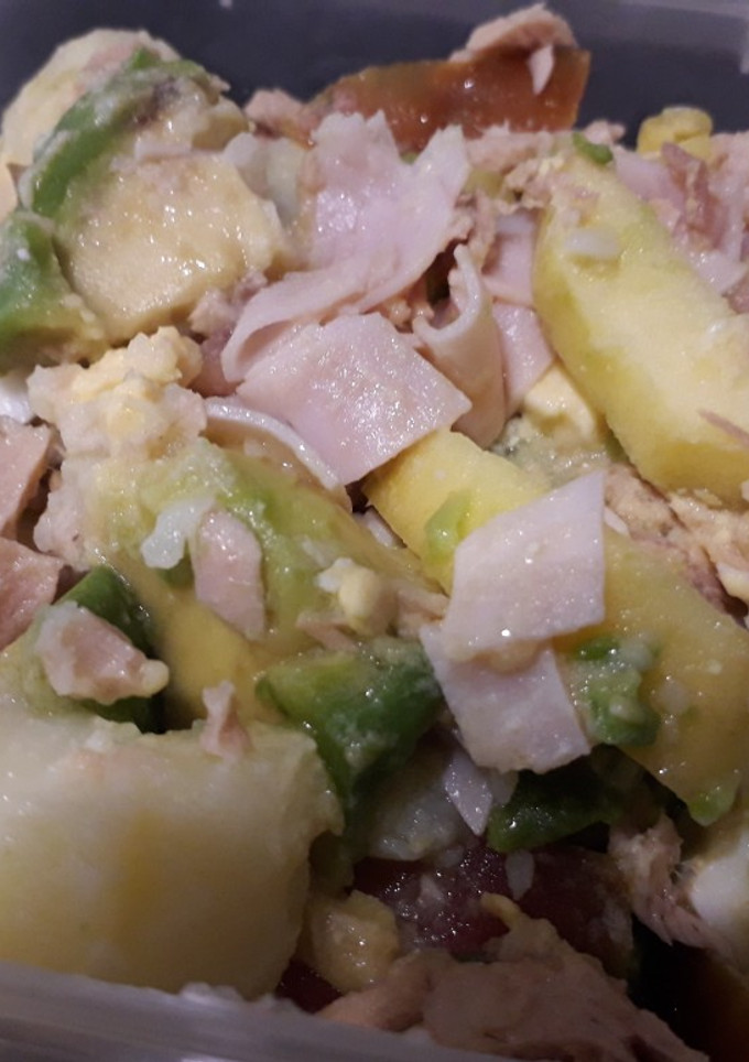 Una foto de Ensalada de patata (para el tupper)