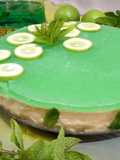 Tarta mojito de queso