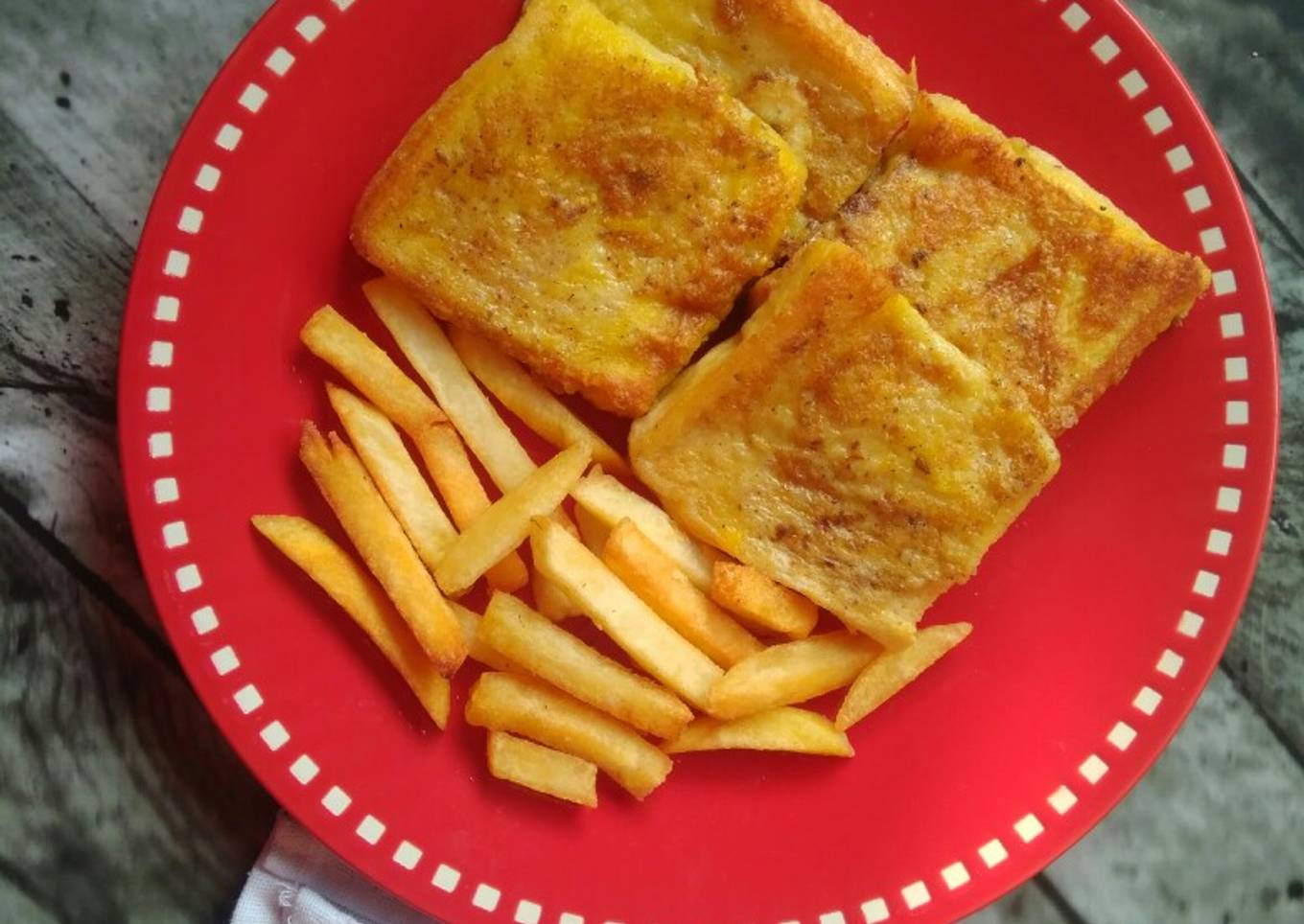 French Toast (3 bahan simpel)