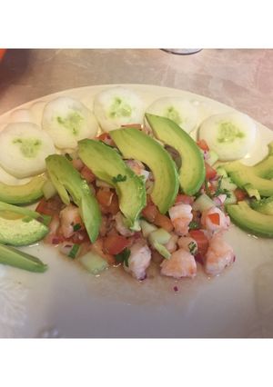 Una foto de Ceviche de Camarón
