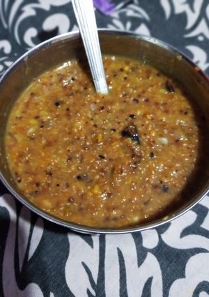 A picture of Moong dal chutney.
