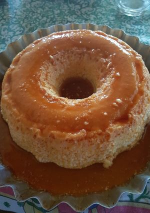 Una foto de Flan de vainilla súper fácil