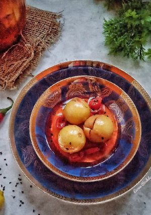 صورة لوصفة ليمون مخلل بزيت الزيتون