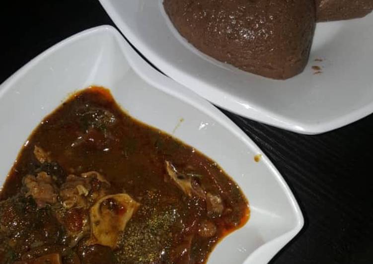 Step-by-Step Guide to Make Super Quick Homemade Amala and ogbono soup | This is Recipe So Favorite You Must Try Now !!