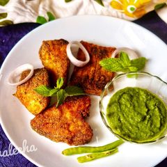 A picture of Pan fried fish.