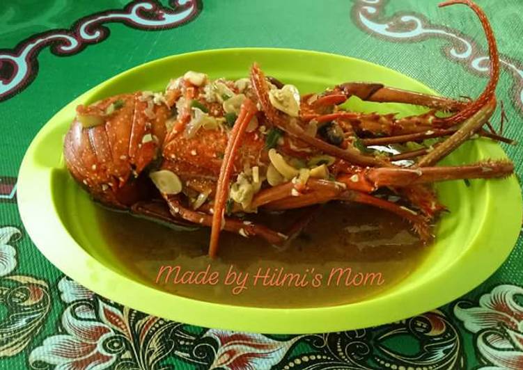 Bagaimana mengolah Lobster asam manis pedas Anti Gagal
