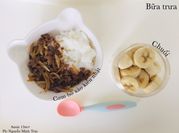 Hình ảnh của cơm thịt bò xào cho bé