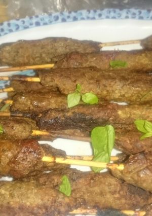صورة لوصفة كفته مشويه مع بطاطا مشويه