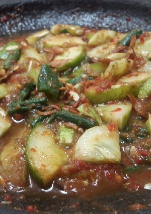 Foto resep Pecok timun kacang panjang