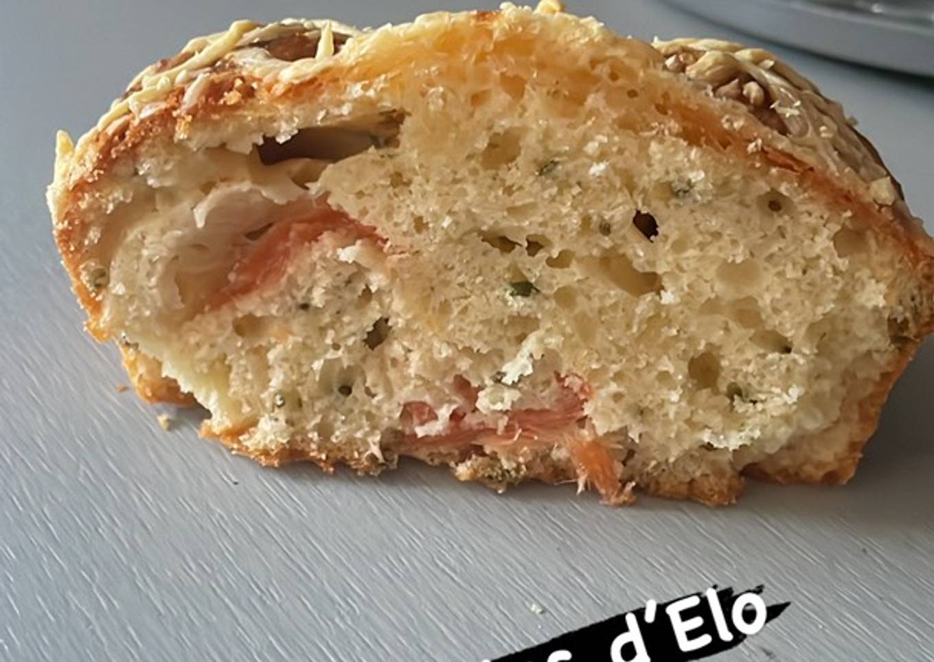 Cake à la truite fumée