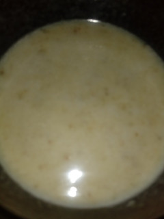Una foto de Smoothie de banana y coco