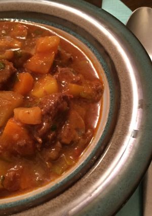 Zöldséges marharagu recept fotója