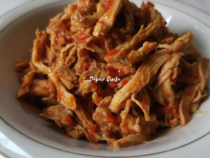 Cara Gampang Membuat Ayam Suwir Pedas Manis 🔥, Lezat Sekali