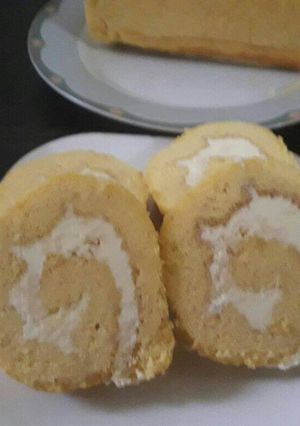 Foto resep Bolu Gulung Meranti #ketopad_cp_ketobeticakeflour