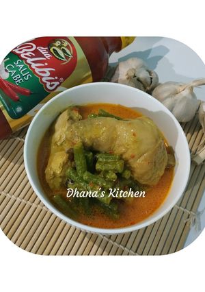 Foto resep Kare Ayam plus Kacang Panjang