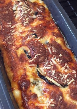 Una foto de Pastel de berenjena napolitano