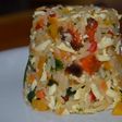 Terrina de arroz y vegetales