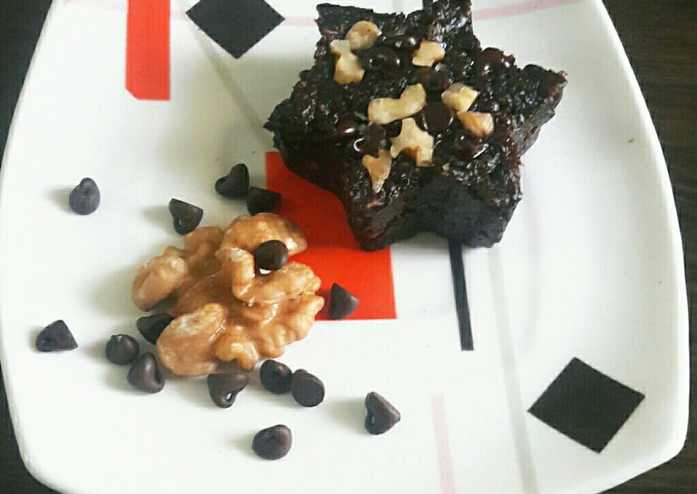Healthy Instant and No Bake Mini Oats Brownies