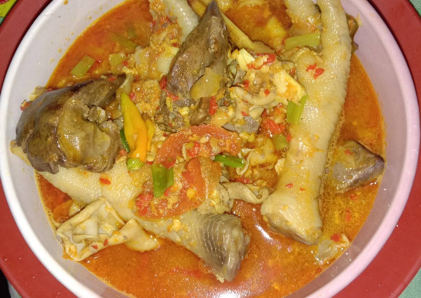 Rica ati ampela kuah pedas