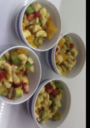A picture of Fruit salad.