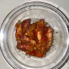 A picture of Cumi Asin Balado.