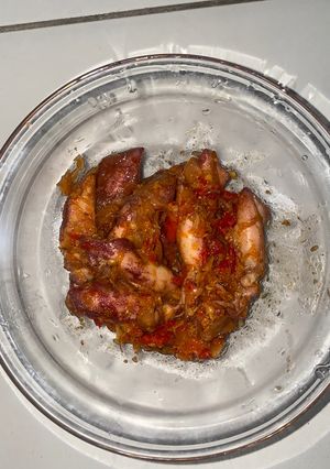 Foto resep Cumi Asin Balado