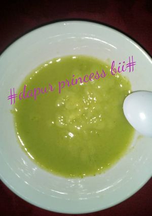 Foto resep MPASI Bii (6M+) Bubur Kentang Sawi Putih