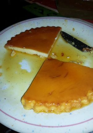 A picture of Sweet leche plan (caramel custard).