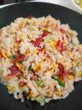 Nasi goreng bacon