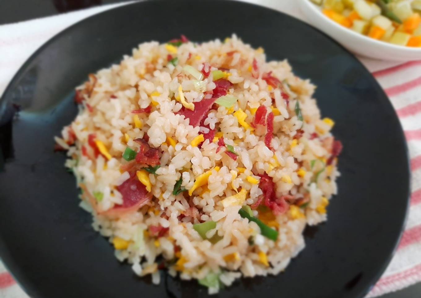 Nasi goreng bacon