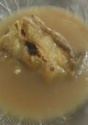 A picture of Stock fish peppersoup.
