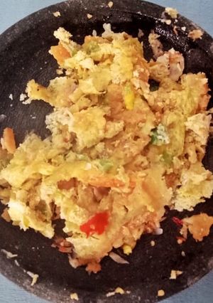 Foto resep Telor Dadar Geprek