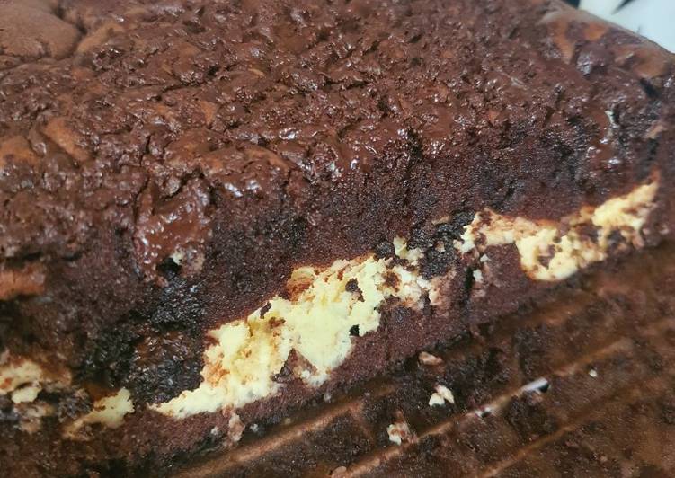 Resep Choco Marble Cheese Cake yang Menggugah Selera