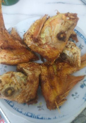 Foto resep Ikan Laut Moto Ombo di Goreng