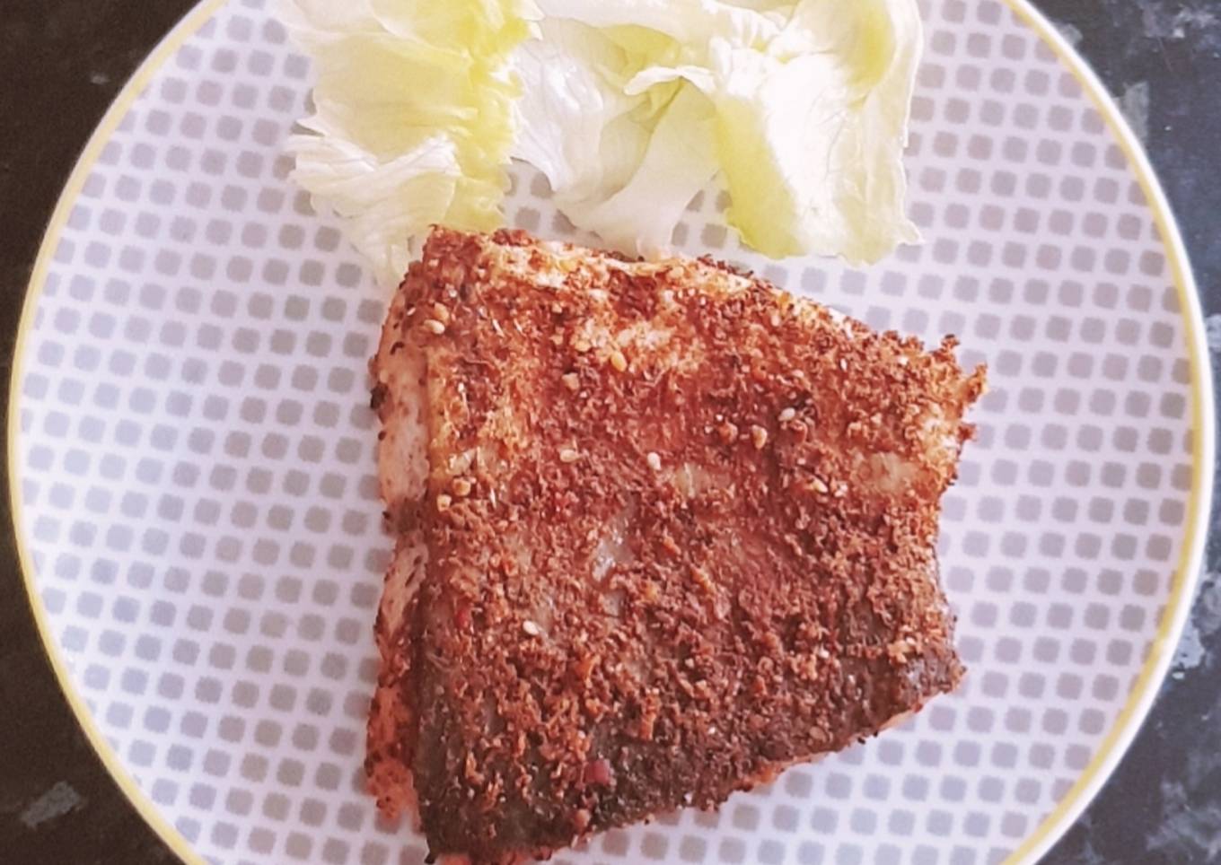 Recipe of Favorite Salmon fillet spicy grill