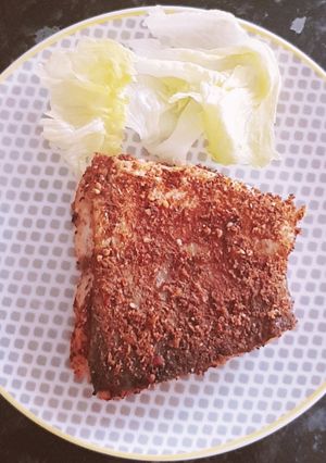 A picture of Salmon fillet spicy grill.