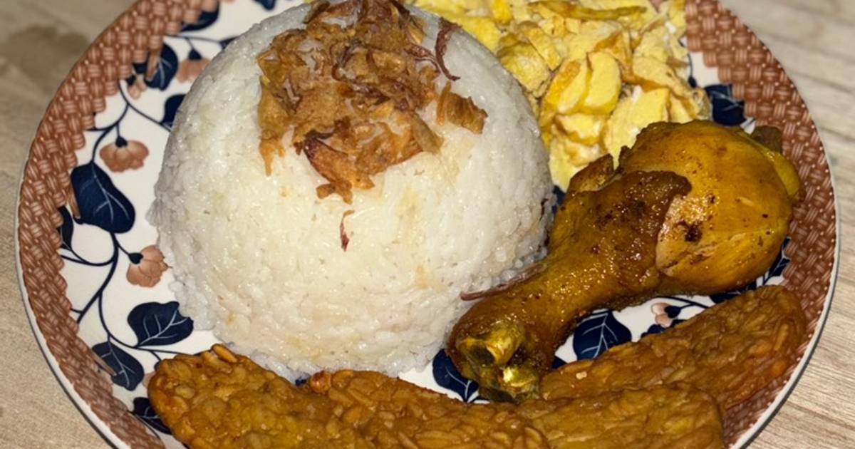 Resep Nasi Uduk Rice Cooker Favorit Bunda