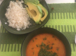 Una foto de Sopa de pescado (Tilapia)