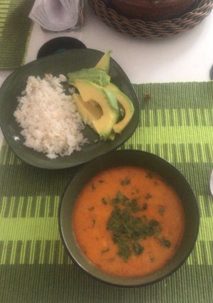 Una foto de Sopa de pescado (Tilapia)