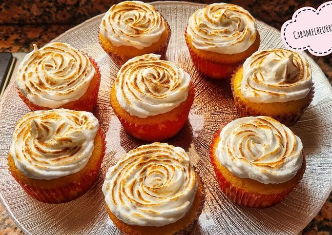 Recette Délicieux CUPCAKE citron meringué 🍋