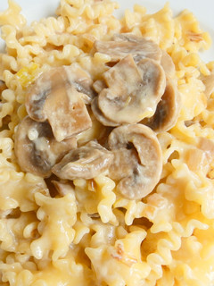 Una foto de Pasta con champiñones