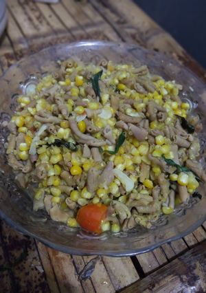 Foto resep Tumis jagung usus kemangi