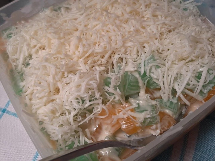 Cara Gampang Menyiapkan Resep  Salad jeli agar2 simple yang Enak, Lezat Sekali