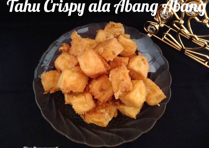 Resep Tahu Crispy Ala Abang Abang Oleh Dian Purnamawati Bunda Rasyid