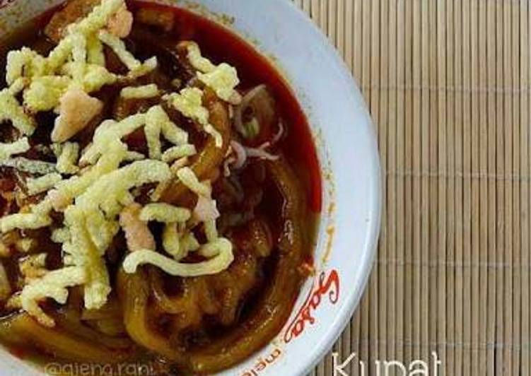 Proses memasak Kupat Bongkok khas Tegal yang Lezat Sekali
